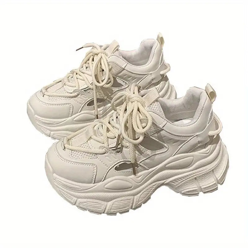 Breathable and thickened casual sports shoes, suitable for ladies - ergonomic design, comfortable lining